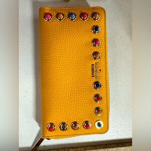 NWT Kate Spade New York DeVoe Street Lacey Ziparound Leather Wallet,